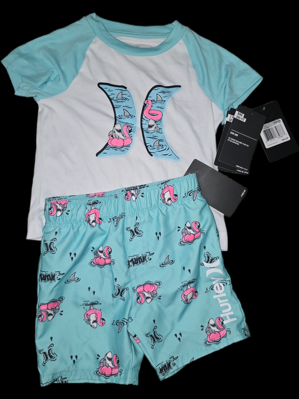 Boy Hurley Dri-FIT Tee & Shorts Set